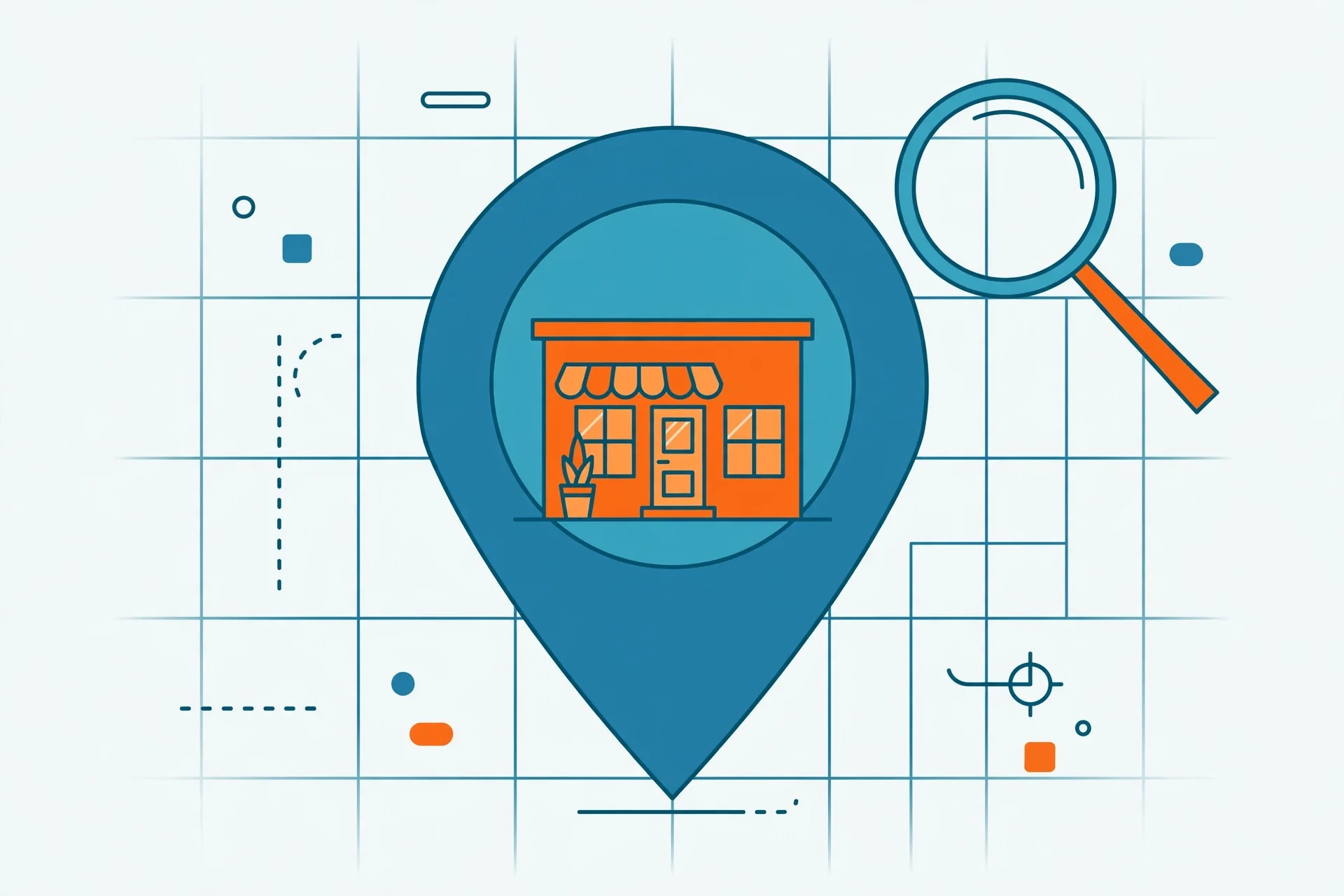 Local SEO service illustration